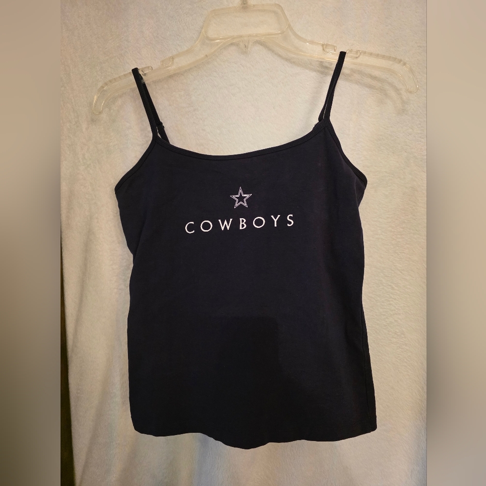Cowboys Women's Black Tank Top